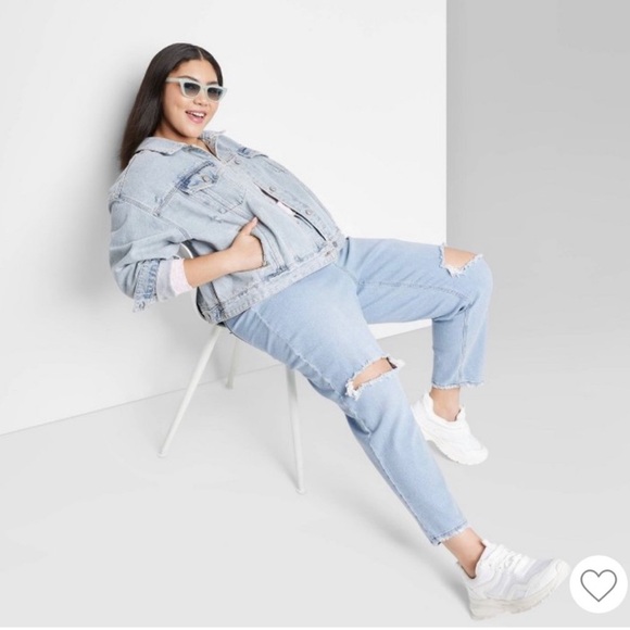 Wild Fable Super High Rise Mom Jeans - Picture 2 of 9